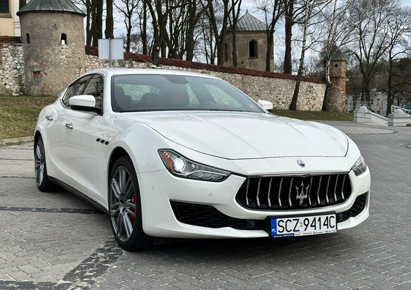 Maserati Ghibli cena 149998 przebieg: 61957, rok produkcji 2018 z Częstochowa małe 407